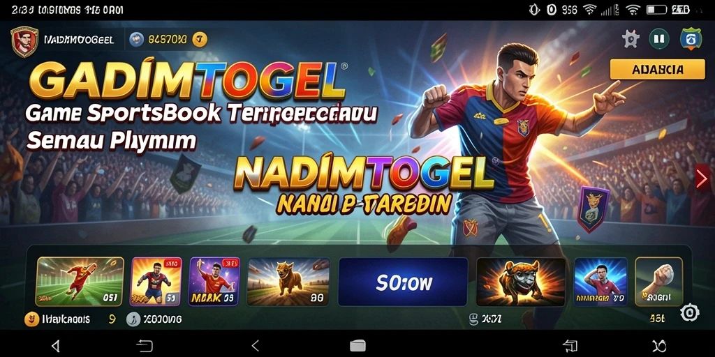 Screenshot gameplay NADIMTOGEL yang menunjukkan fitur taruhan unik.