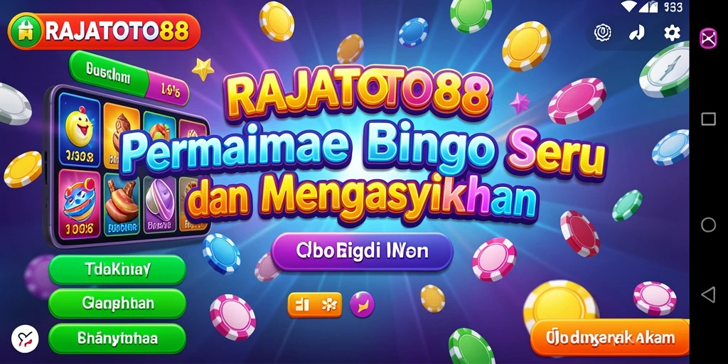 Tampilan gameplay seru dari RAJATOTO88 dengan variasi Bingo.