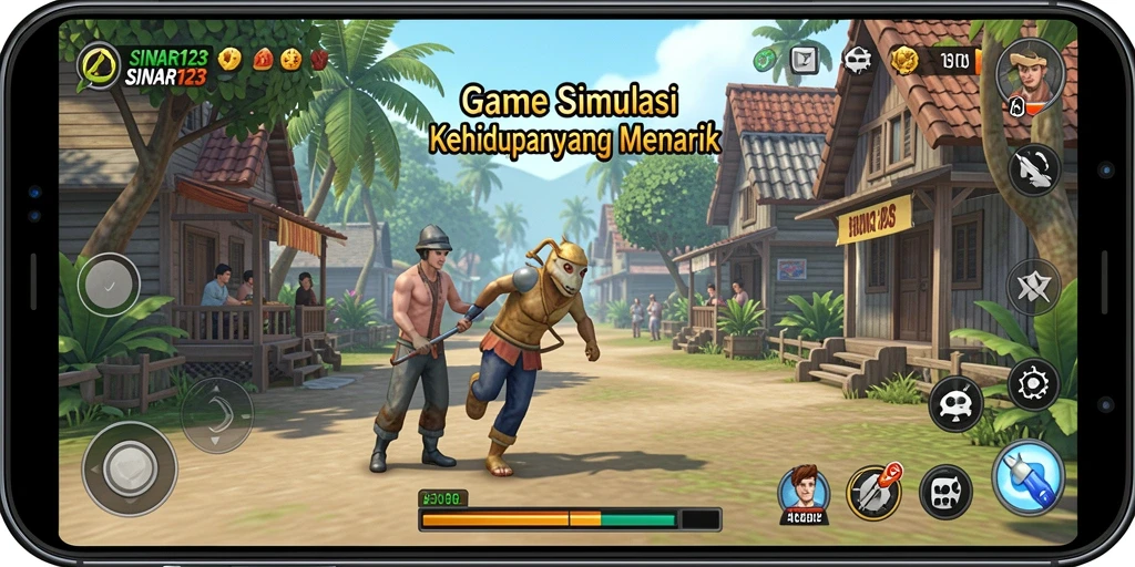 Tampilan gameplay SINAR123 yang menakjubkan dan interaktif.