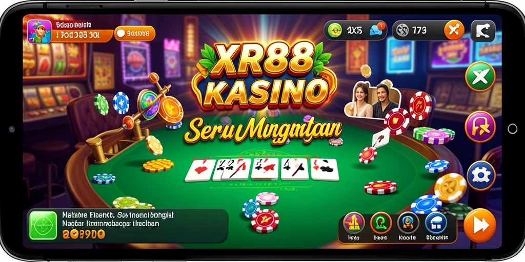 Tampilan gameplay XR88 yang seru dan interaktif di Kasino.
