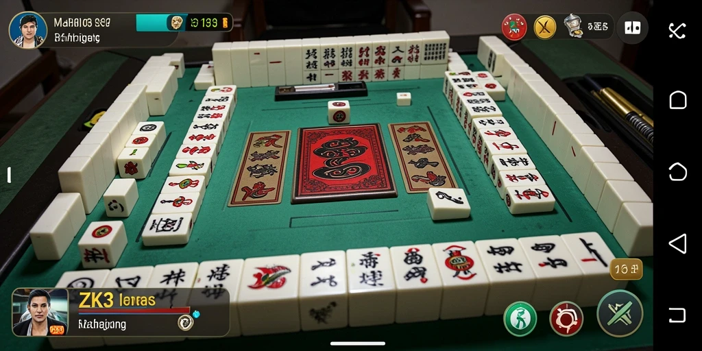 Screenshot utama ZK3 menampilkan gameplay Mahjong yang seru dan menantang.